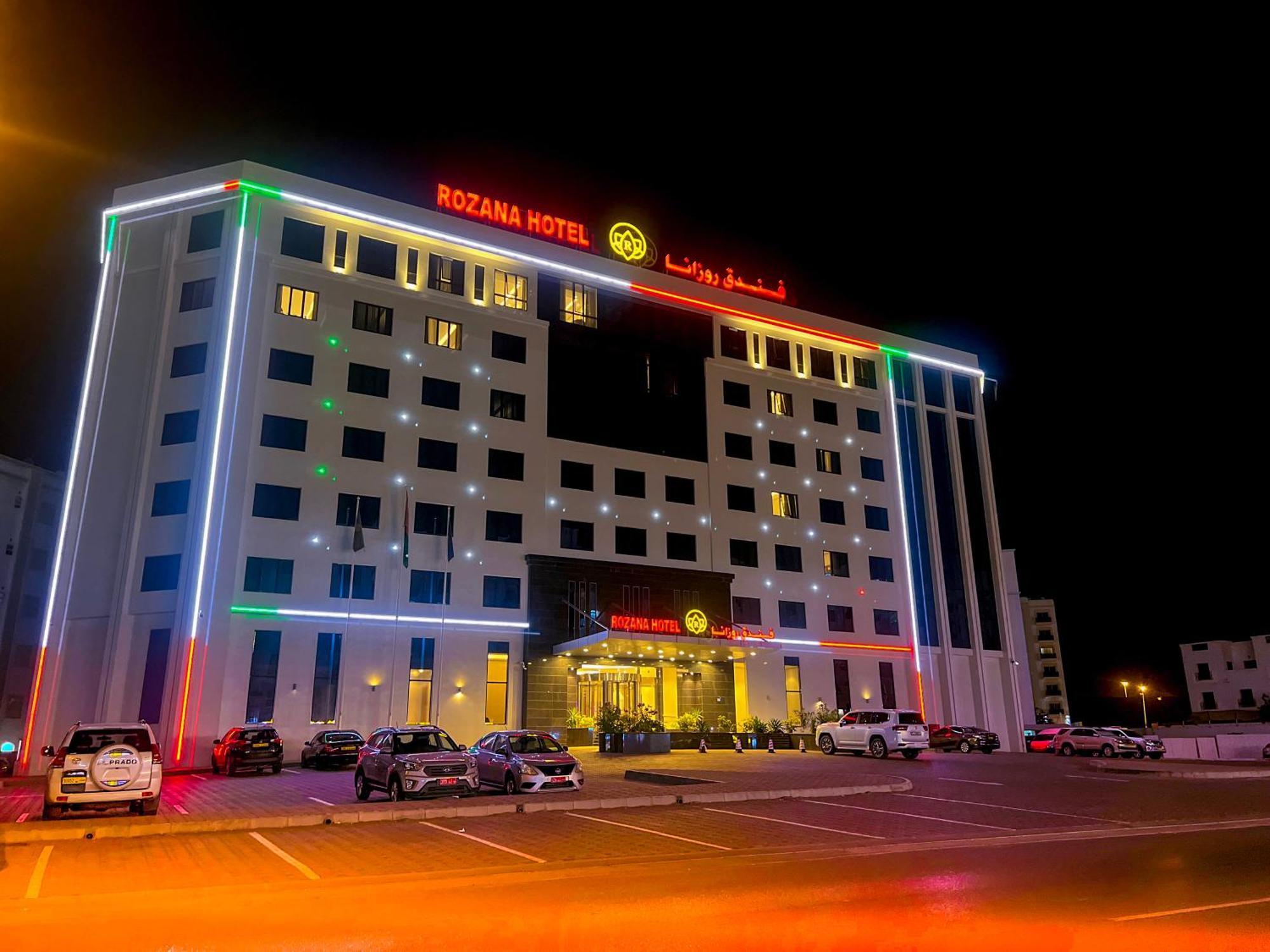 Rozana Hotel Muskat Bagian luar foto