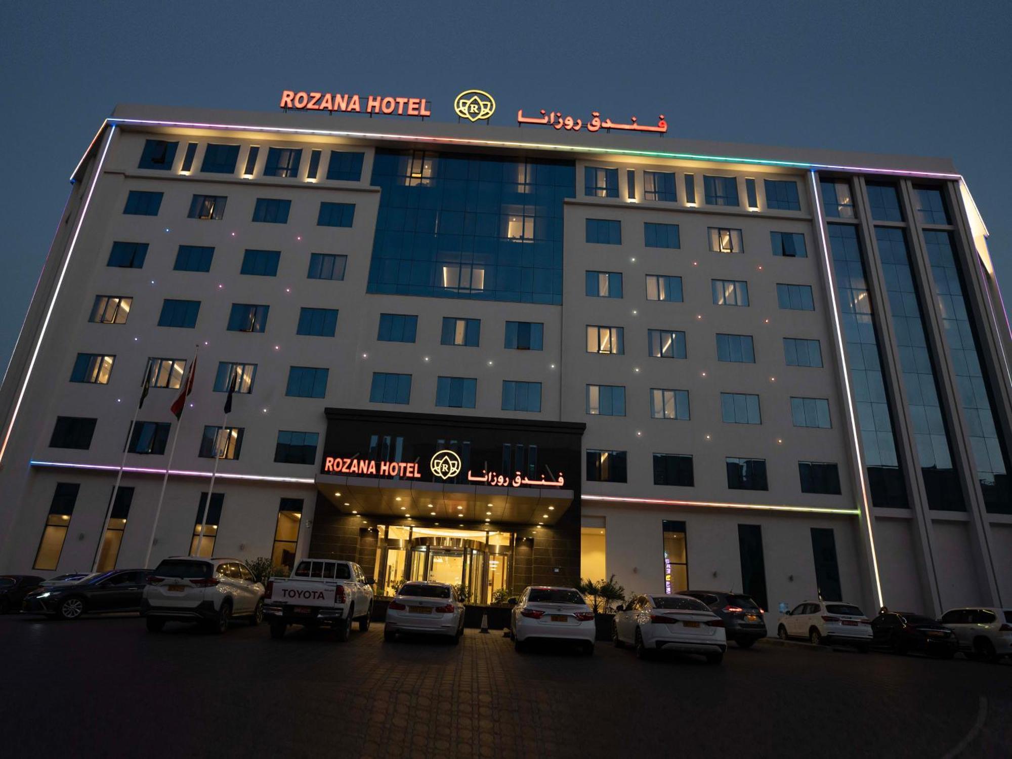 Rozana Hotel Muskat Bagian luar foto